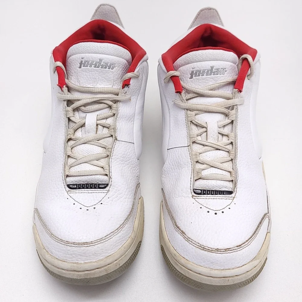 Nike Air Jordan Big Fund White Men's Leather Shoes BV6273-100 Size 10.5 Sneakers